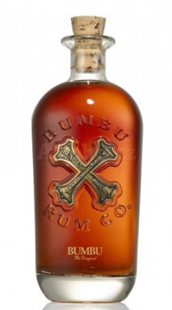 Bumbu rum original 15y(Barbados) 0,7L 835,-